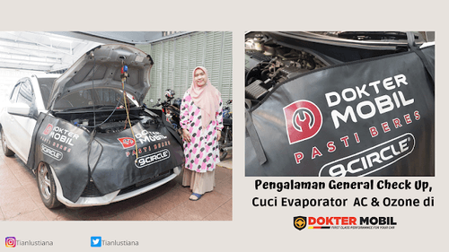 Diary Pink Tian: Pengalaman General Check Up, Cuci Evaporator  AC & Ozone di DOKTER MOBIL Bandung 