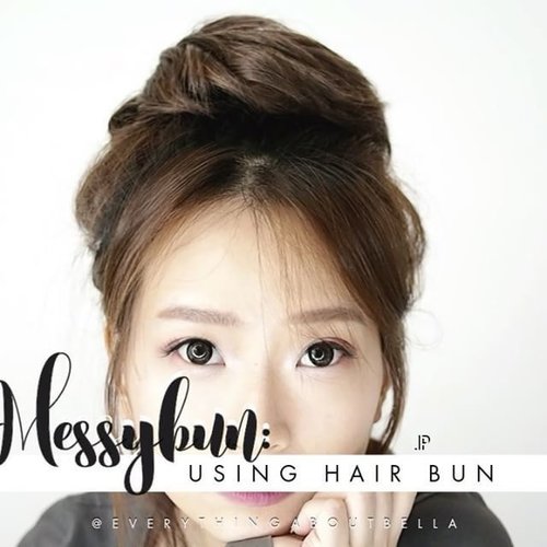  Continuation from yesterday's post. Here is another tutorial, an even much easier one! to create MESSY BUN using hair bun from @sissyclip... Read more →