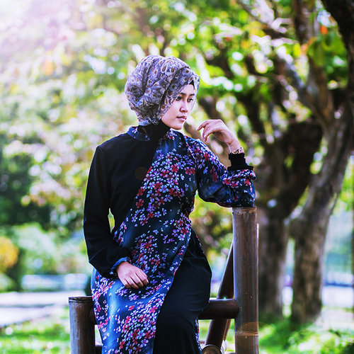 mom dress #Vintagelook #Indosatsnap  #VintageLook, #IndosatSnap