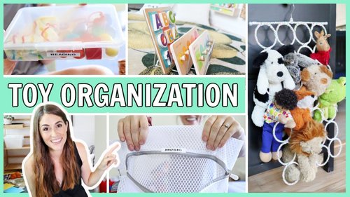 EASY TOY ORGANIZATION HACKS | How I Use Toy Rotation - YouTube