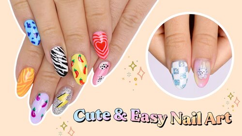 Pinterest Inspired Nail Art Designs For Beginners 2021 - YouTube