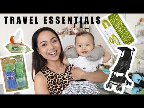 Travel Essentials Haul (For Baby & Mom) - YouTube