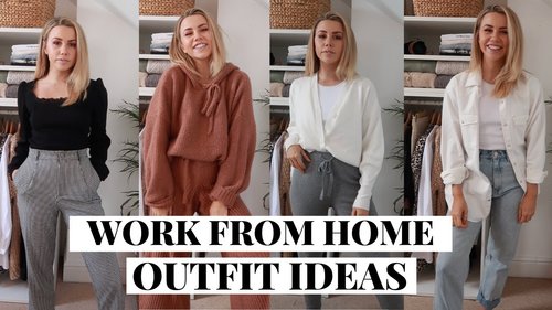 6 WORK FROM HOME OUTFIT IDEAS | SPRING WFH OUTFITS LOOKBOOK| Copper Garden - YouTube