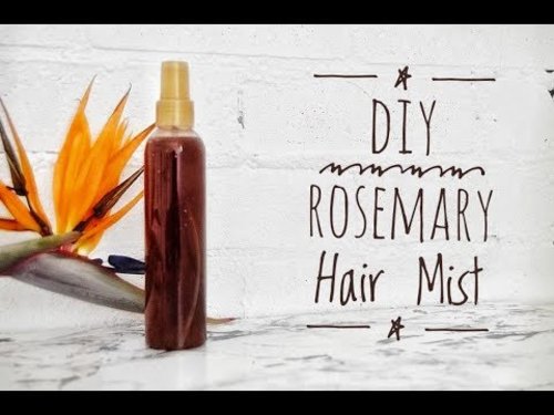 DIY: Hair Mist using Rosemary - YouTube