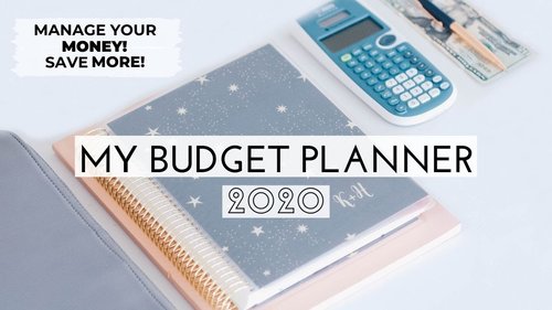 MY BUDGET PLANNER! 2020 | HOW TO START BUDGETING | SAVE MORE MONEY! - YouTube