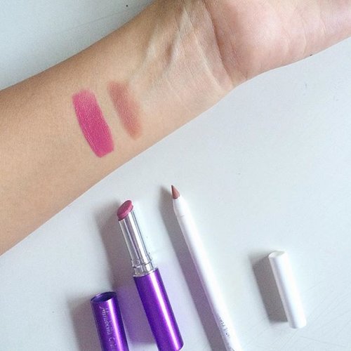 Favorite lippie combo at the moment..
Mirabella Color Fix & @colourpopcosmetics Lippie Pencil in Button

#altercouturebeauty #makeup #fdbeauty #clozetteid #swatchnationid