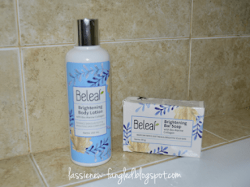 Lassie Newfangled: [Review] Beleaf Brightening Body Lotion dan Beleaf Brightening Bar Soap