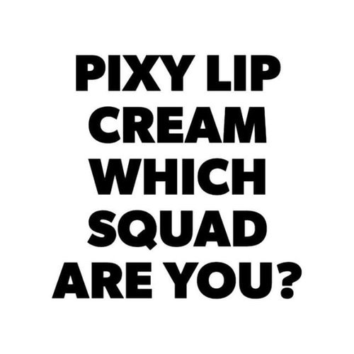 Super love the new shade of #pixylipcream from @pixycosmetics 😍 so, which squad are you? 
#clozetteid #pixycosmetics #makeup #review #beautys #lifeofablogger #stylediary #lifestyleblogger