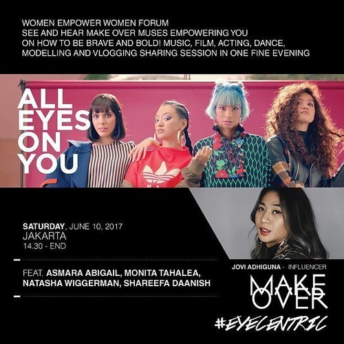 *godaan ramadhan 😂* .
.
pengen banget ikutan acara "All Eyes On you"  @MakeOverID , why?  Aku tertarik dengan sesuatu yang unique and different, dengan ikutan acara ini aku mau tau cerita mereka yang berani tampil beda and mau tau gimana bertahan di jalan yang mereka ambil , the second reason is i really want meet with this squad @asmaraabigail @monitatahalea @natashawiggerman @shareefadaanish they're so inspired .
.
Girrllss let's join this GA @clozetteid -> @tifanydheanisa
@rimasuwarjono @vazalamanda 
#MakeOverAllEyesOnYouxClozetteID #makeoverid #alleyesonyou #clozetteid #different #unique #bebrave #bold #eyes #indonesia