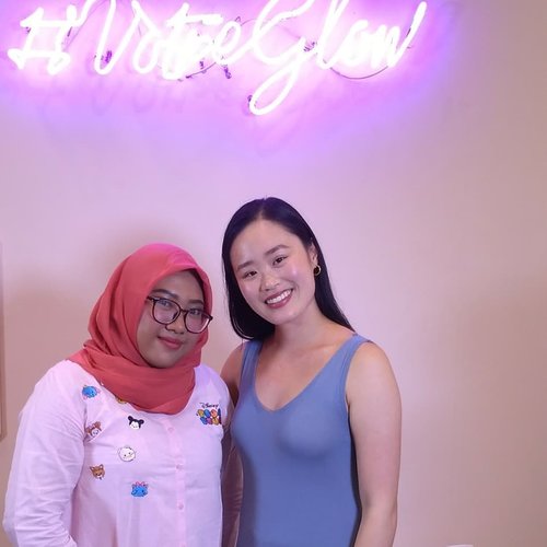 Today Event!! Meet & greet with @micheleseleneang at @votre_peau Skin Institute. OMG!! She's so beautifull!!
.
.
#votrepeauxmicheleseleneang #votrepeau #votrepeauskininstitute #clozetteid #loopsquad2018  #instatoday #beauty