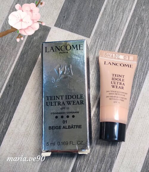 Lancome Teint Idole Ultra wearYang nyaman banget di pake buat sehari-hari.Ringan tidak berasa memakai apapun di wajah.Selengkapnya cek di blog aku ya!Merry Christmas everyone🎅💜#clozetteid #clozetteidreview