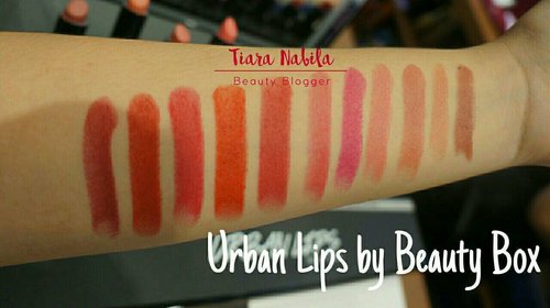 swatch for newest collection by Beauty Box


#BeautyBox
