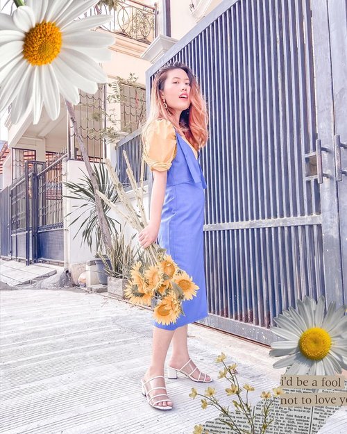 Because of the myth of Clytie and Apollo, the sunflower most commonly known as a symbol of adoration and loyalty. 🌻💛💛
.
Gotta have a sunflower in your life 🌻
.
.
.
Tap for details on the outfit 
.
.
.

.
.
.
.
#itselvinaaootd #clozetteid #ootdfashion #ootdinspiration #ootdindonesia #lookbookindonesia #shoxsquad #theshonetinsiders #theshonet #dirumahaja #homephotoshoot #homephotoshootideas