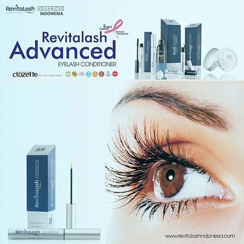 . @revitalashindonesia is a product that i craved all along. Given my Eyelashes paced short and thin, so my eyelashes need one treatment with RevitaLash Advanced Indonesia. Because my eyelashes in addition to the short and very thin,, because often use mascara, and almost every day I use mascara to make my lashes look thick and long. I look forward to using @revitalashindonesia products can help lengthen and thicken my eyelashes naturally. If you have thin eyelashes and thick you want eyelashes naturally, You can try this product guys @isabellasiant @dessydyl @itsmenjen 😊. Just information, kamu mau beli @revitalashindonesia dgn discon 15%? Daftarkan diri kamu dan jadilah member @clozetteid, segera 😘. #revitalashgiveawaysclozette #clozetteid