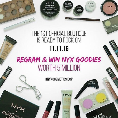 @nyxcosmetics_indonesia
#NyxCosmeticsIDCP #NyxCosmeticsID 
#ClozetteID
WML 💖💖