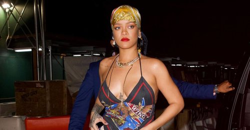 While others are busy reviving 70s and 80s looks, Rihanna is casually bringing back all our favourite 90s trends