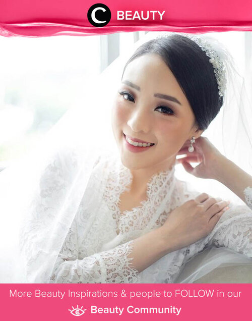 Clozette Ambassador @theresiajuanita looks lovely on her Wedding Day! Simak Beauty Update ala clozetters lainnya hari ini di Beauty Community. Yuk, share produk favorit dan makeup look kamu bersama Clozette.  