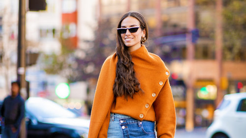 3 Ways to Wear Fashion Month’s Favorite Orange Sweater