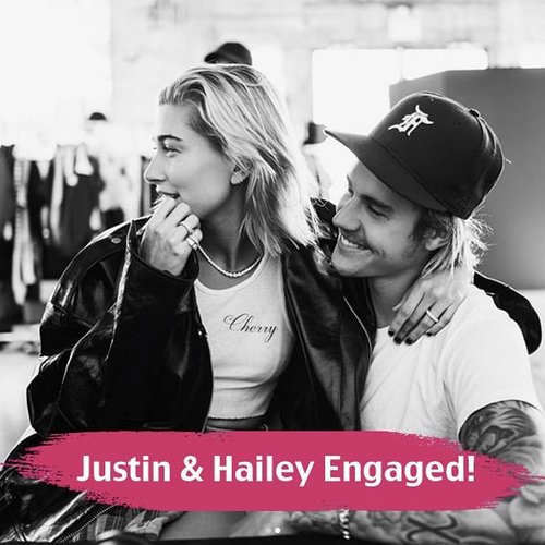 [Justin & Hailey Enganged!]We so touched with Justin's word on his latest Instagram post. So happy for both of them! ❤️ .📷 @justinbieber#ClozetteID