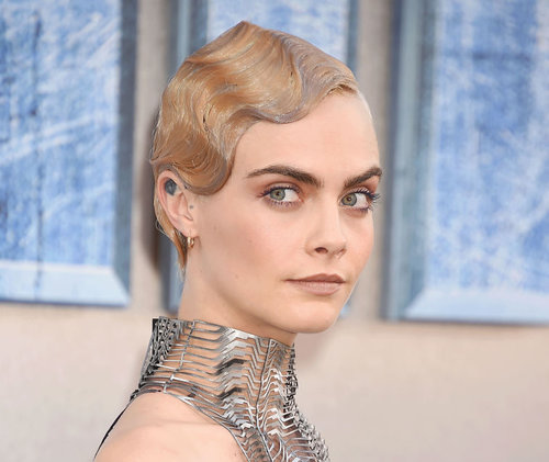 Cara Delevingne wore a see-through metal gown, and our minds are blown