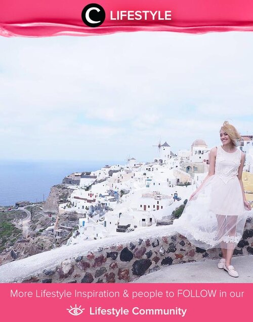 Clozette Ambassador @wennykyuuto shared her throwback moment from Santorini last summer. Simak Lifestyle Updates ala clozetters lainnya hari ini di Lifestyle Community. Yuk, share juga momen favoritmu. 