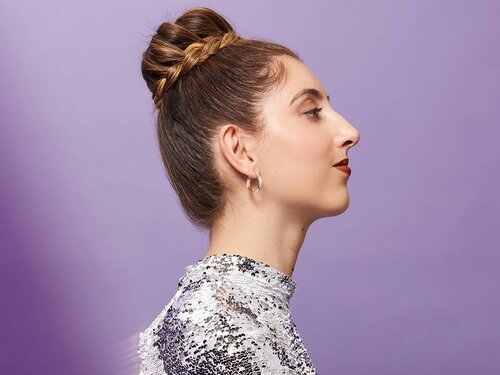 How to Do a Braided Ballerina Bun — The Cool-Girl Way   