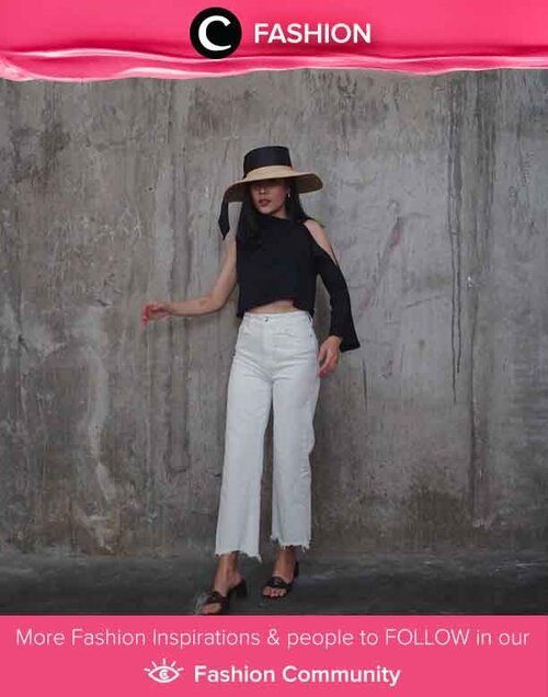 Monochrome never looked so good. Clozetter @janejaneveroo shows that a simple black and white outfit can never go wrong. Simak Fashion Update ala clozetters lainnya hari ini di Fashion Community. Yuk, share outfit favorit kamu bersama Clozette.