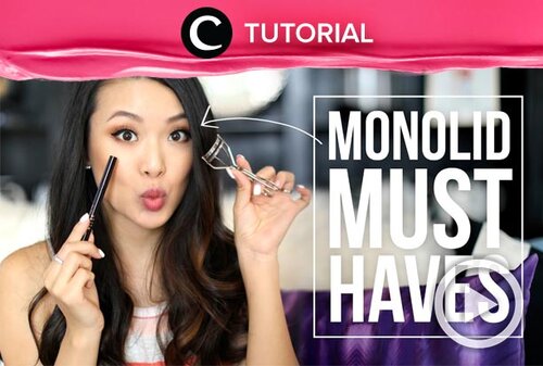 Menyiasati mata monolid memang susah-susah gampang. Yuk, cek produk-produknya di: http://bit.ly/2M7Azf4. Video ini di-share kembali oleh Clozetter @kyriaa. Lihat juga tutorial lainnya di Tutorial Section,