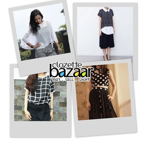 Mana model blus favoritmu? Motif polka dot, atau square? Semua bisa kamu dapatkan di #ClozetteBazaar mulai dari 80ribu saja! bit.ly/jualbelibazaar 
#ClozetteID #ClozetteBazaar #shopping #onlineshop #onlineshopjkt #bazaarjkt #jktsale #fashion