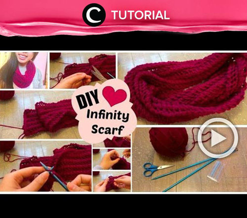Suka merajut? Yuk, coba ikuti tutorial membuat infinity scarf di sini : http://bit.ly/2QIRCbs. Video ini di-share kembali oleh Clozetter @dintjess. Jangan lupa untuk cek tutorial lainnya di Tutorial Section.