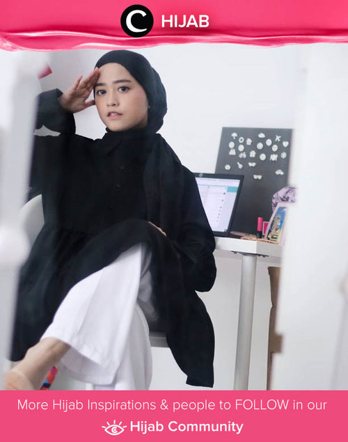 Are you ready for a productive Monday? First, put on your best outfit, so the productive mood will follow! Image shared by Clozette Ambassador @cyndiadissa. Simak inspirasi gaya Hijab dari para Clozetters hari ini di Hijab Community. Yuk, share juga gaya hijab andalan kamu.