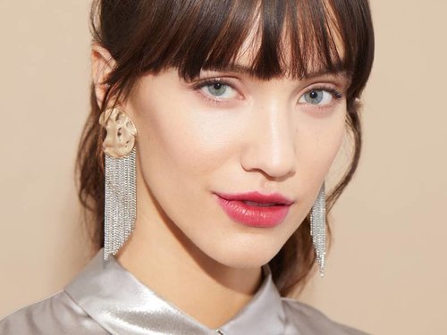 The Best Makeup to Wear If You Have Bangs   
