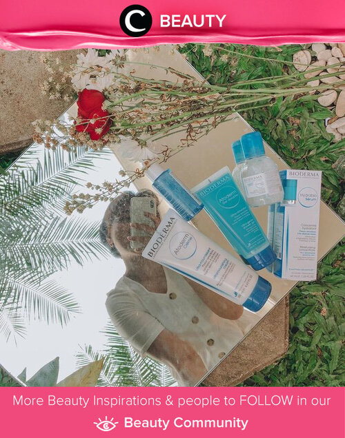 Pemilik kulit kering pasti akan menyukai rangkaian skincare terbaru dari Bioderma, yaitu Bioderma Bluecare Atoderm Series. Terdiri dari 3 produk Hydrabio dan 3 produk Atoderm yang kandungannya dapat menjaga kelembapan kulit sekaligus memperbaiki skin-barrier. Tertarik mencoba, Clozetters? Image shared by Clozette Ambassador @sabrinamaida. Simak Beauty Update ala clozetters lainnya hari ini di Beauty Community. Yuk, share produk favorit dan makeup look kamu bersama Clozette.