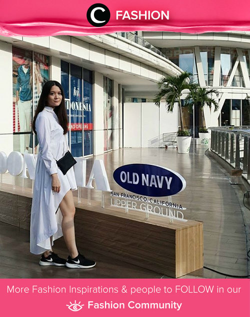 Sporty and girly in one look? Let's try this inspiration for your OOTD. Simak juga Fashion Update ala clozetters lainnya hari ini di Fashion Community. Image shared by Clozetter: pinapina. Yuk, share outfit favorit kamu bersama Clozette.
