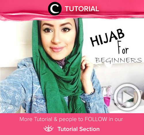 Saat mulai berhijab, bukan berarti kamu tidak bisa tampil stylish seperti sebelumnya. Yuk, simak tutorial hijab untuk pemula agar tetap stylish pada video berikut ini http://bit.ly/2aVtOJm. Video shared by Clozetter: kyriaa. Ingin tahu tutorial Tutorials Hijab Update ala clozetters lainnya hari ini, di sini http://bit.ly/Tutorialhijab.  Cek tutorial lainnya di Tutorial Section.