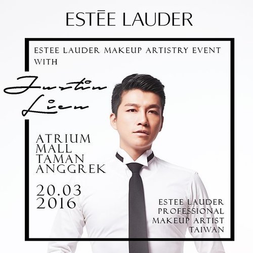 Dapatkan rahasia makeup dari @esteelauder IMUA Justin Lien dan mendapat goodie bag spesial dalam Estée Lauder Makeup Artistry Event tanggal 20 Maret 2016! Daftar sekarang di http://bit.ly/ESTEEARTISTRY (atau klik link pada bio kami)
 #ClozetteID #EsteeLauder #JustinLien #MUA #MakeupArtist #MakeupWorkshop
