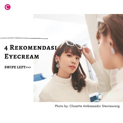 Seperti namanya, eyecream adalah produk perawatan wajah yang dikhususkan pada area mata. Tak hanya untuk membuat mata tampak lebih fresh, eyecream mempunyai beragam jenis yang disesuaikan dengan kebutuhan pemakainya. Yuk, swipe left untuk mengintip 4 rekomendasi eyecream dari Clozette!​.​📷 @shiseidoid @avoskinbeauty @bioderma_indonesia @joylabbeauty​#ClozetteID #ClozetteIDCoolJapan #ClozetteXCoolJapan