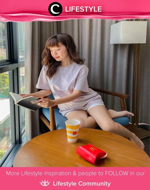 Reading gives us someplace to go when we have to stay where we are. Image shared by Clozette Ambassador @steviiewong.  Simak Lifestyle Update ala clozetters lainnya hari ini di Lifestyle Community. Yuk, share momen favoritmu bersama Clozette.