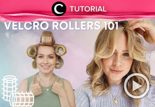 Velcro rollers bisa jadi penyelamat kamu untuk mendapatkan gaya rambut wavy secara instan. Coba cek selengkapnya di: https://bit.ly/3F1peq6 .Video ini di-share kembali oleh Clozetter @ranialda. Lihat juga tutorial lainnya di Tutorial Section.