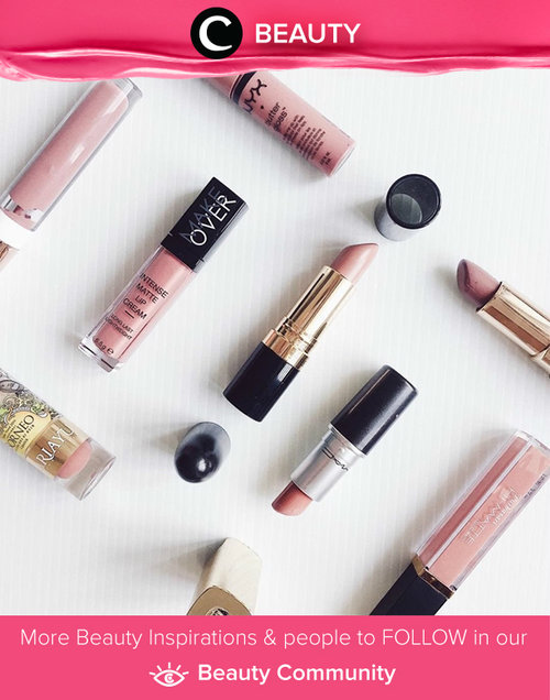 Can't get enough of nude lipsticks. Simak Beauty Updates ala clozetters lainnya hari ini di Beauty Community. Image shared by Clozetter @reginabundiarti. Yuk, share beauty product andalan kamu.