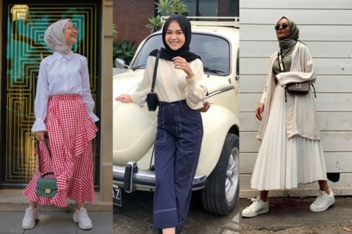 8 Bawahan Wajib Punya Untuk OOTD Hijab Simpel, Termasuk Celana Kulot Dan Rok Plisket