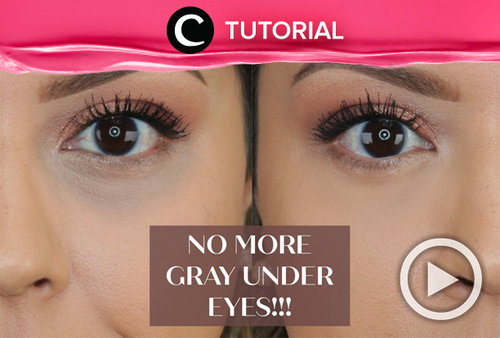 Yuk, intip cara mengaplikasikan concealer untuk mencerahkan area matamu di: http://bit.ly/3qEAiSV. Video ini di-share kembali oleh Clozetter @dintjess. Lihat juga tutorial lainnya di Tutorial Section.