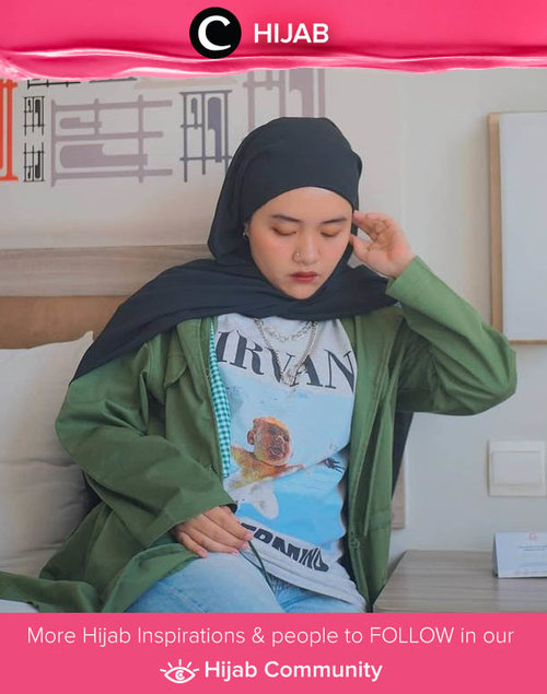 Boyish look ala Clozetter @larasatinesa. Simak inspirasi gaya Hijab dari para Clozetters hari ini di Hijab Community. Yuk, share juga gaya hijab andalan kamu.