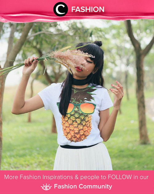 Pineapple is perfect fruit pick fo refreshing your summer. Simak juga Fashion Update ala clozetters lainnya hari ini di Fashion Community. Image shared by Clozette Ambassador: lulut_m . Yuk, share outfit favorit kamu bersama Clozette.