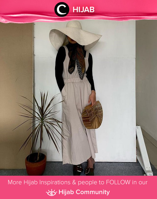 Clozette Ambassador @imeldaaf took earthy toned outfit styling to a new level. We love the whole look! Simak inspirasi gaya Hijab dari para Clozetters hari ini di Hijab Community. Yuk, share juga gaya hijab andalan kamu.