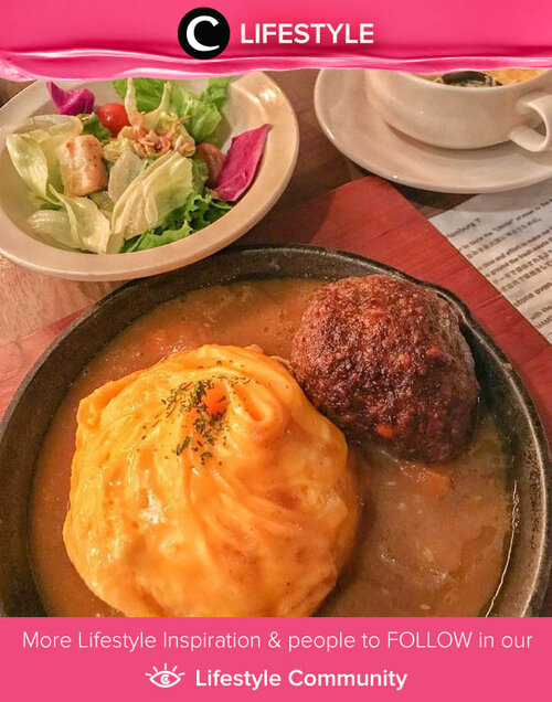 This hamburg steak with curry salad seem so delicious! Image shared by Clozette Ambassador @theresiajuanita. Simak Lifestyle Update ala clozetters lainnya hari ini di Lifestyle Community. Yuk, share momen favoritmu bersama Clozette.