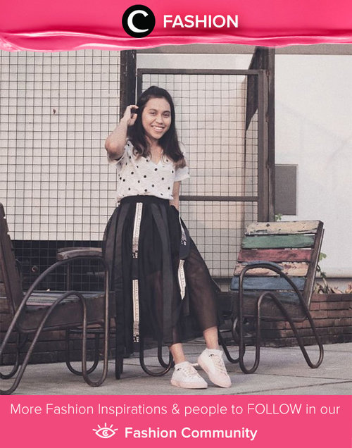 This outfit is a perfect mix of two different styles- sweet and sporty look. Combining forms can always be a great idea.
Simak Fashion Update ala clozetters lainnya hari ini di Fashion Community. Image shared by Clozetter: @blissandglaze. Yuk, share outfit favorit kamu bersama Clozette.