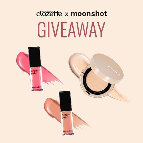 [GIVE AWAY ALERT]​.​Hi, Clozetters! Kalian semua tau kan brand moonshot dari Korea? Pada kesempatan ini Clozette dan moonshot indonesia akan membagikan 10 paket moonshot Face Perfection Balm Cushion dan moonshot Cream Paint (random colour) senilai lebih dari Rp 800.000 untuk 10 best answers pada giveaway ini! Cara ikutannya mudah:.1. follow @clozetteid & @moonshot_idn (we'll check)2. tuliskan di kolom komentar bagaimana cara kamu memilih shade cushion yang tepat dan juga jangan lupa sebutkan shade moonshot Face Perfection Balm cushion favoritmu yaa 3. jangan lupa tag 3 orang temanmu dan ajak untuk ikutan giveaway ini.​.​Periode giveaway sampai 14 Desember 2019.​.​Good luck, Clozetters!✨ #ClozetteID