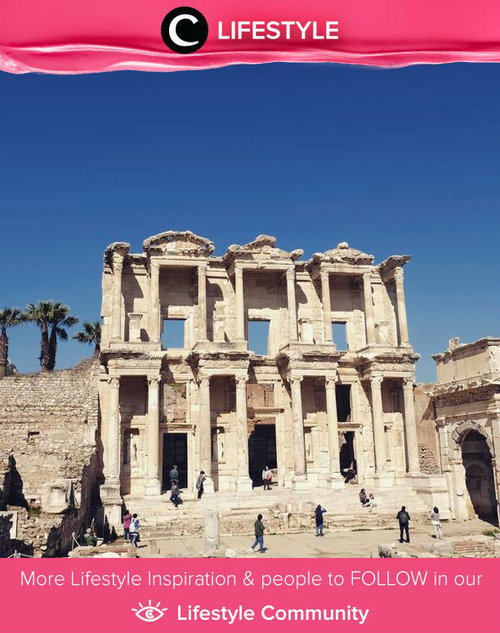 Ephesus, the ancient city of Greek in Turkey. Simak Lifestyle Updates ala clozetters lainnya hari ini di Lifestyle Community. Image shared by Star Clozetter @LisnaArdhini. Yuk, share juga momen favoritmu.