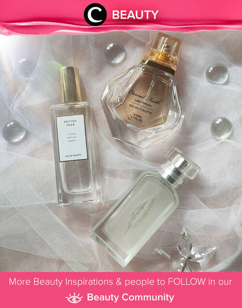 Sedang mencari parfum yang affordable untuk digunakan sehari-hari? Kamu bisa mengintip rekomendasi parfum Miniso dari Clozetter @mgilr83 ini, Clozetters. Varian Green Tea-nya menjadi favorit Clozetter Mindy karena aromanya yang menyegarkan. Simak Beauty Update ala clozetters lainnya hari ini di Beauty Community. Yuk, share produk favorit dan makeup look kamu bersama Clozette.